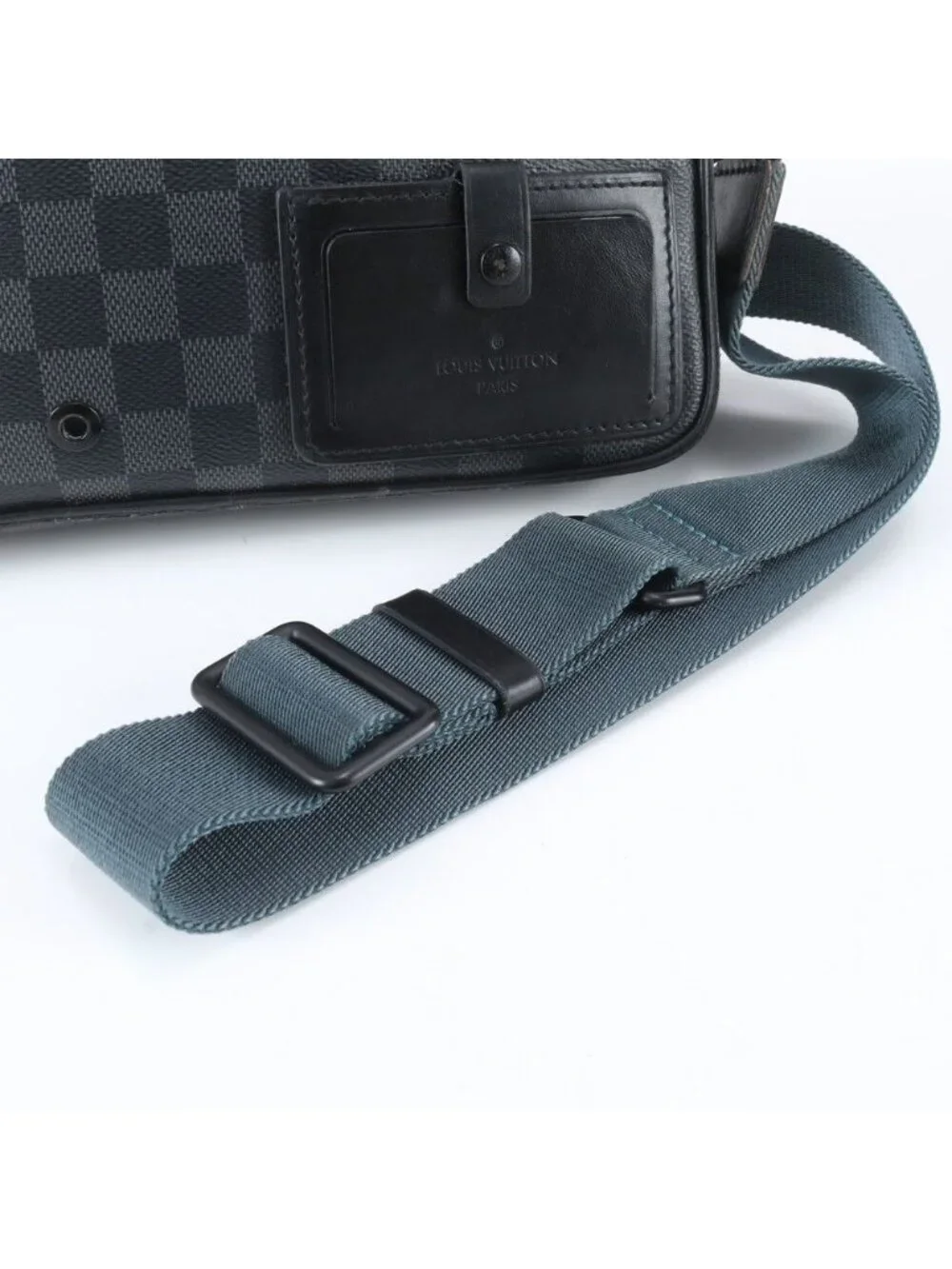 Louis Vuitton Damier Graphite Alpha Messenger Shoulder Bag Crossbody Leather
